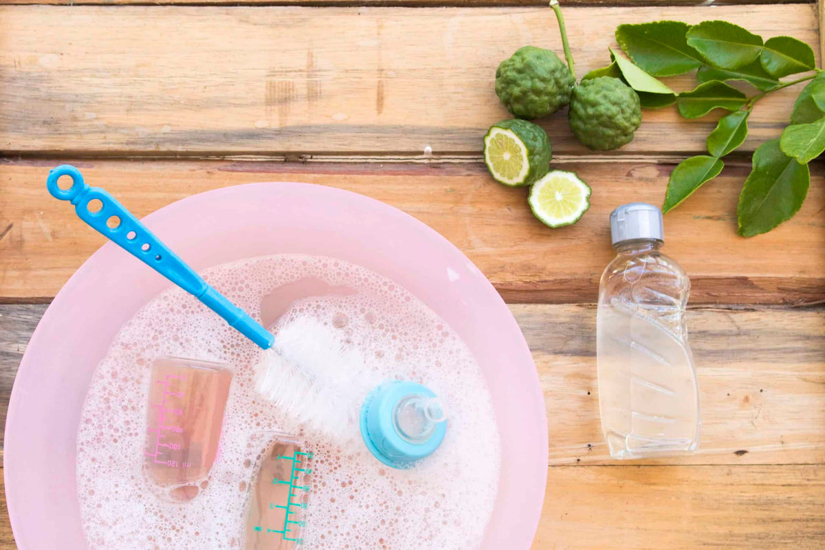 Feeding bottle cleaning Importance and Steps Qatar Moms