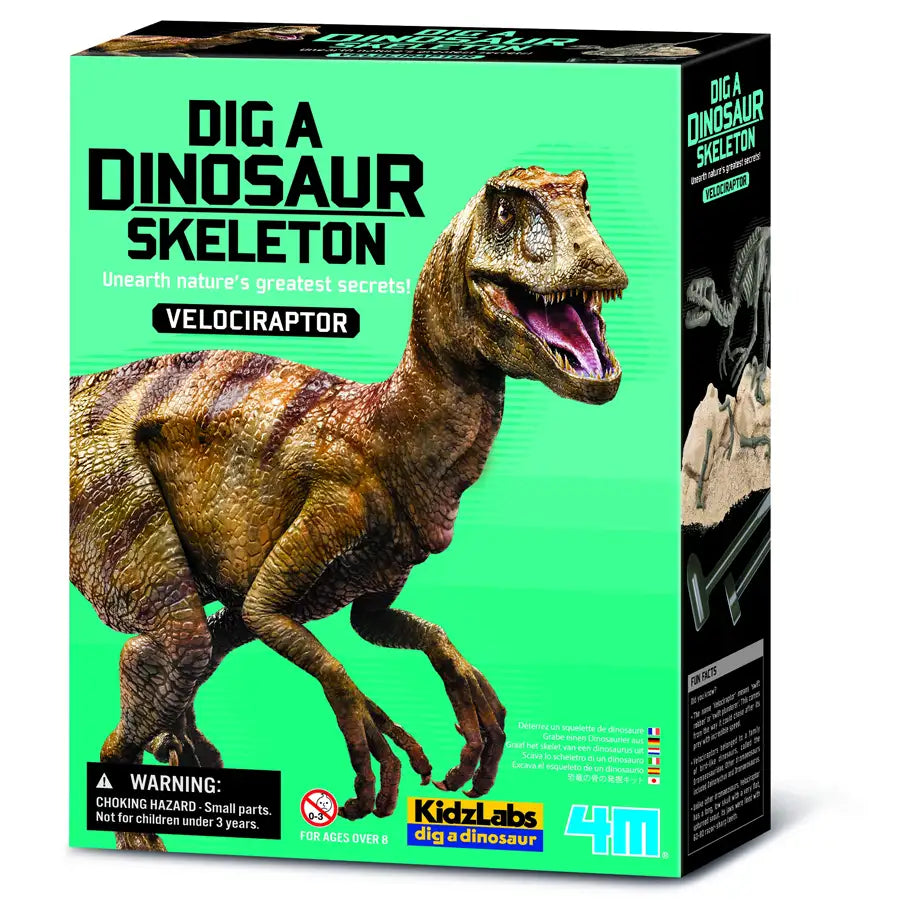 4M - KidzLabs Dig a Mosasaurus Skeleton Excavation Kit - Multicolor