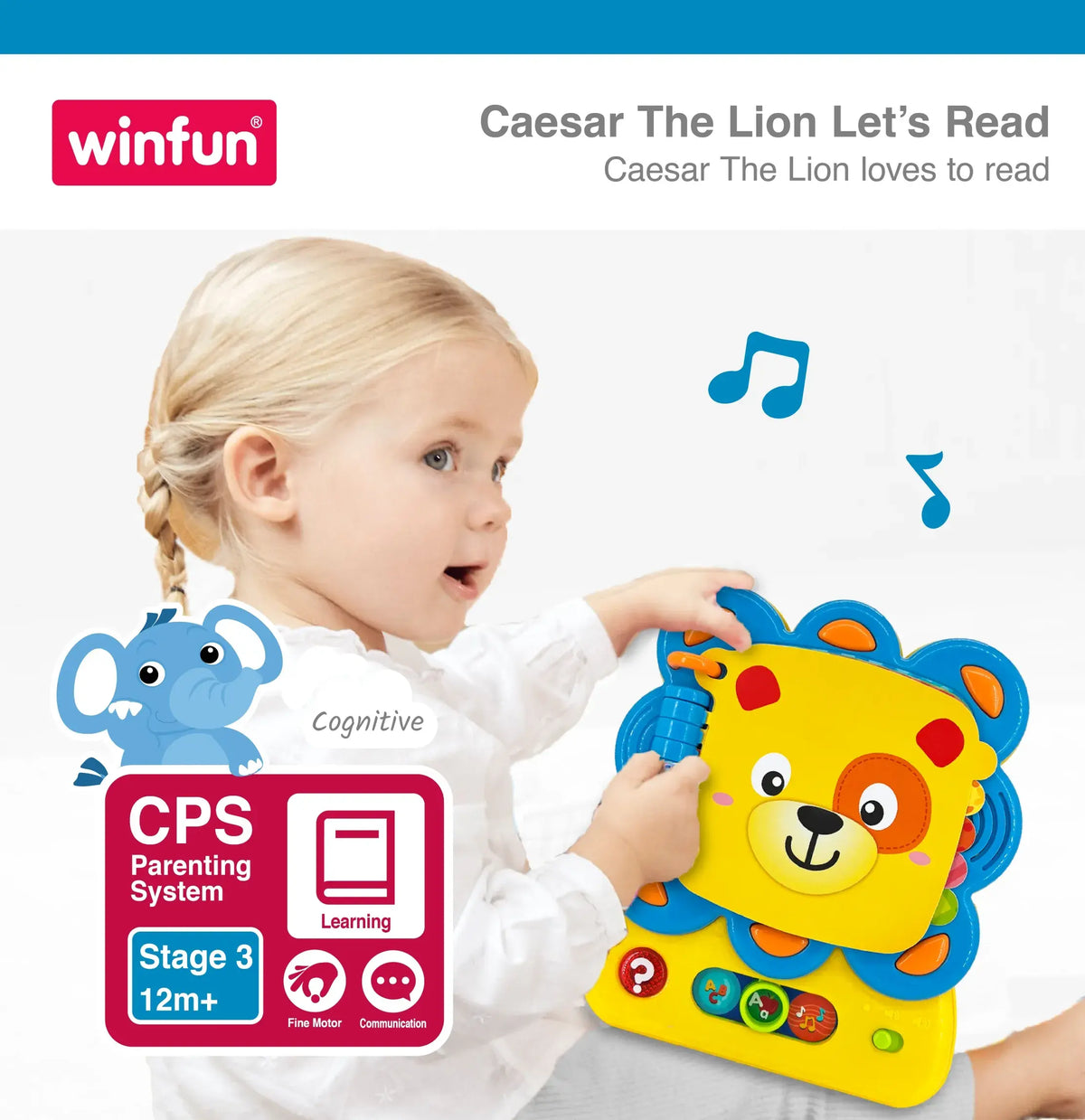 Winfun Caesar The Lion Let's Read