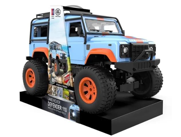 Sam Toys Ee 1:8 Land Rover Defender D110 Rock Crawler