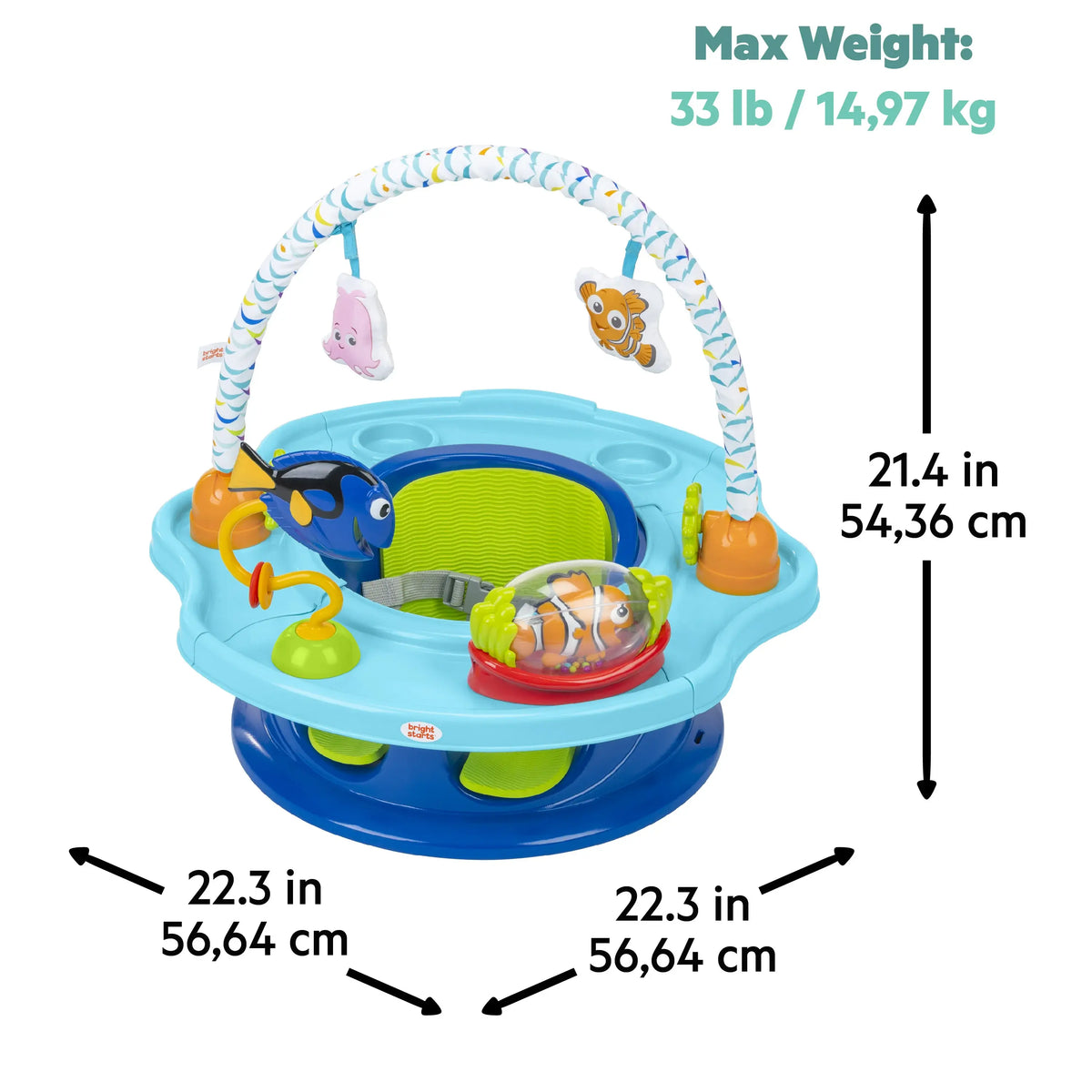 Bright Starts Finding Nemo Super Seat 3 In 1 Seat