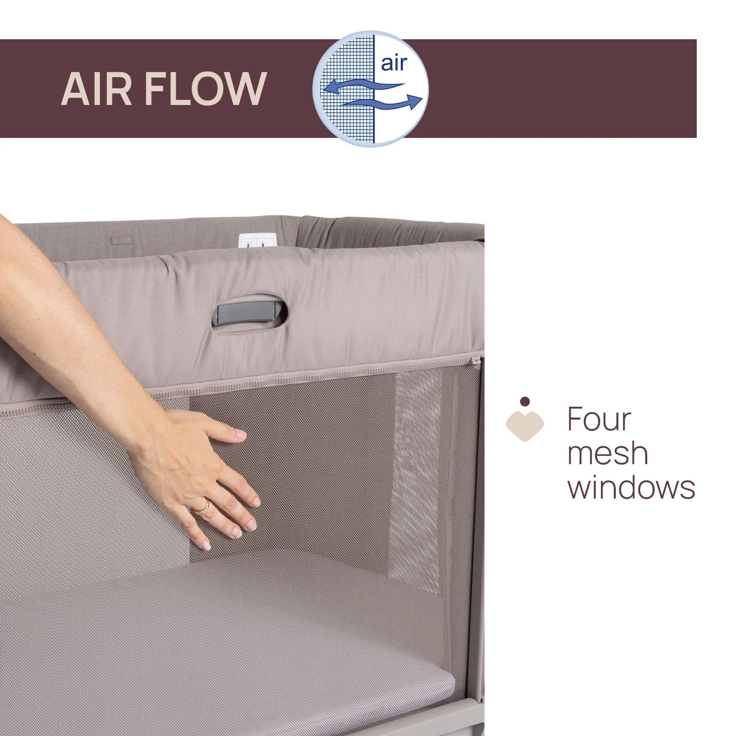 Chicco Next2 Me Forever Co-Sleeping Cot (Almond)