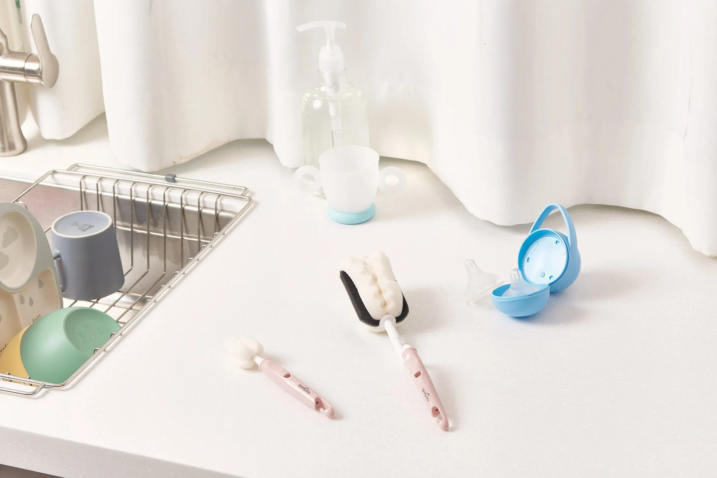 Spectra 360 Bottle & Nipple Brush Set