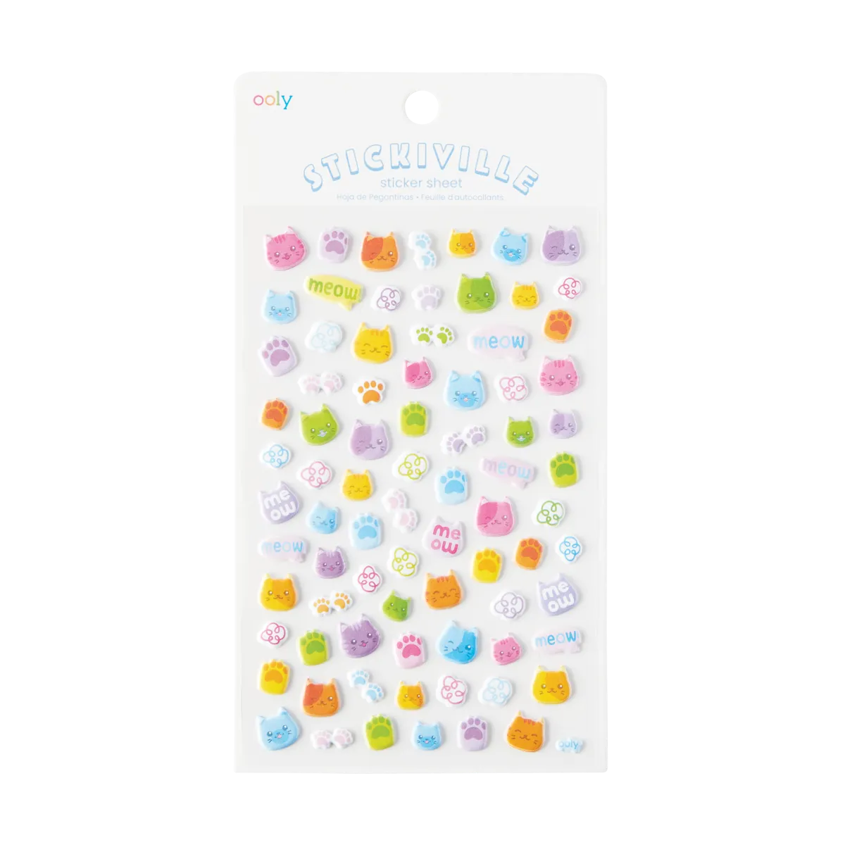 Ooly Stickiville Standard Sticker (1 Sheet)