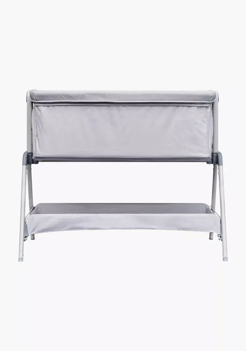 Kinder Valley Snoozie Bedside Crib (Antartica Grey)