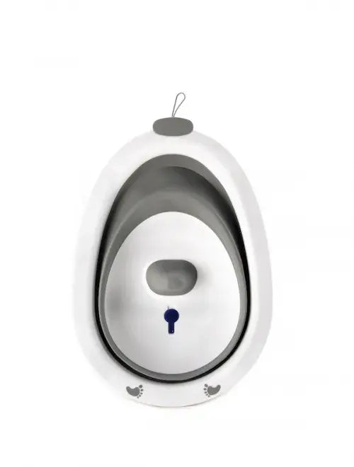 Bumble & Bird Foldable Bathtub Egg Shape Style (Light Gray)