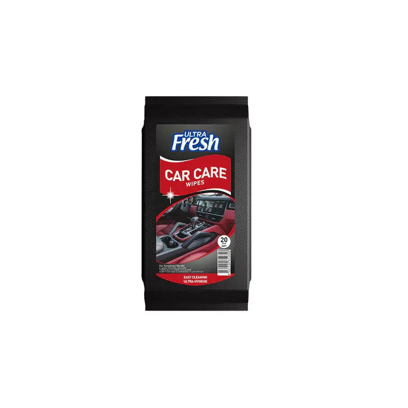 Ultra Fresh Car Cleaning Wet Wipes (20 Sheets)