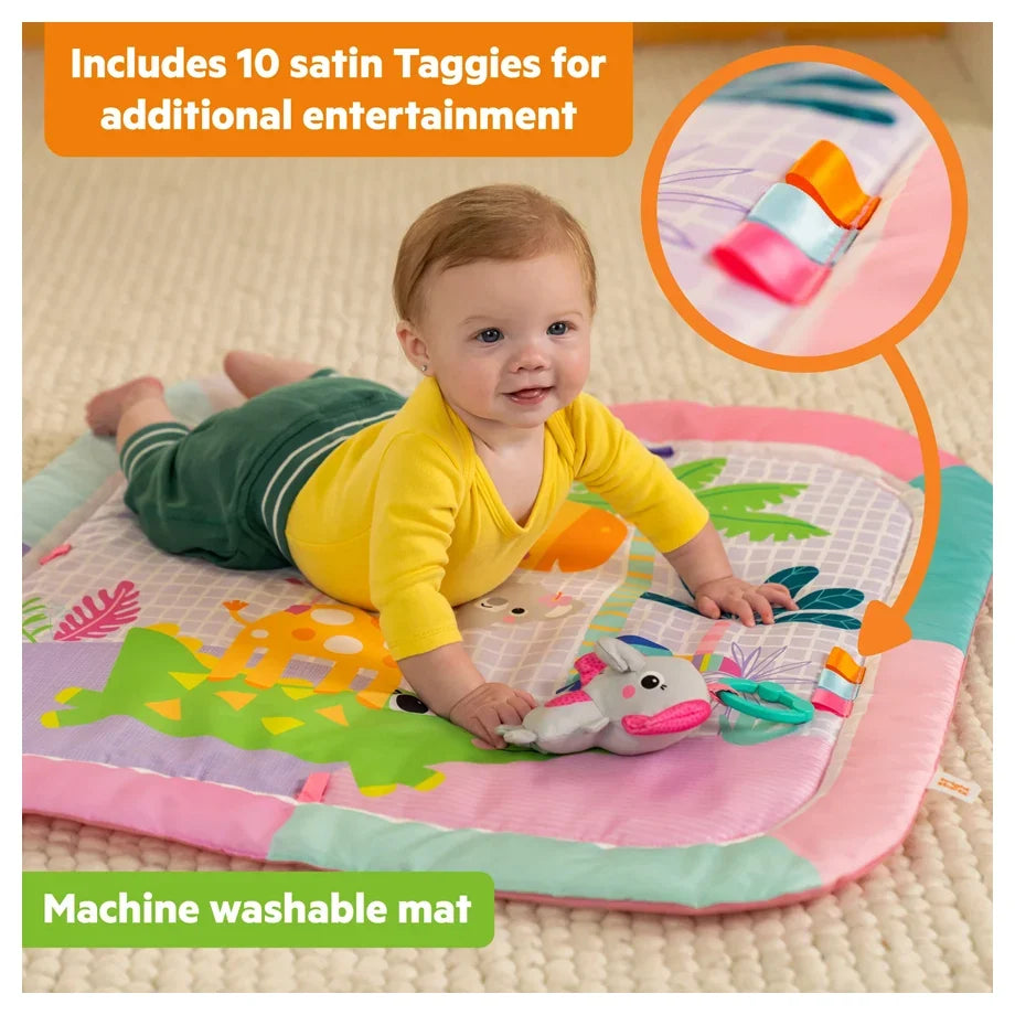 Bright Starts - Wild Wiggles Sweet Safari FoldAway Activity Gym - Multicolor