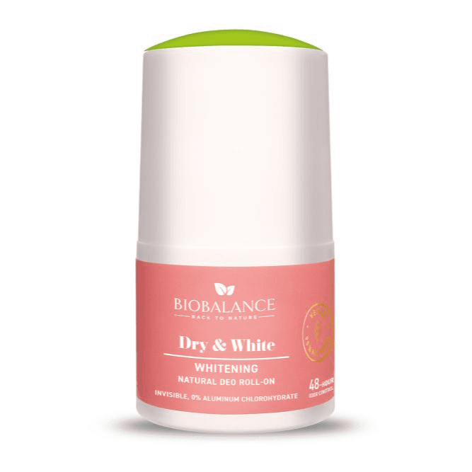 Biobalance Dry & Wet Whitening Natural Deo Roll-On (50ml)