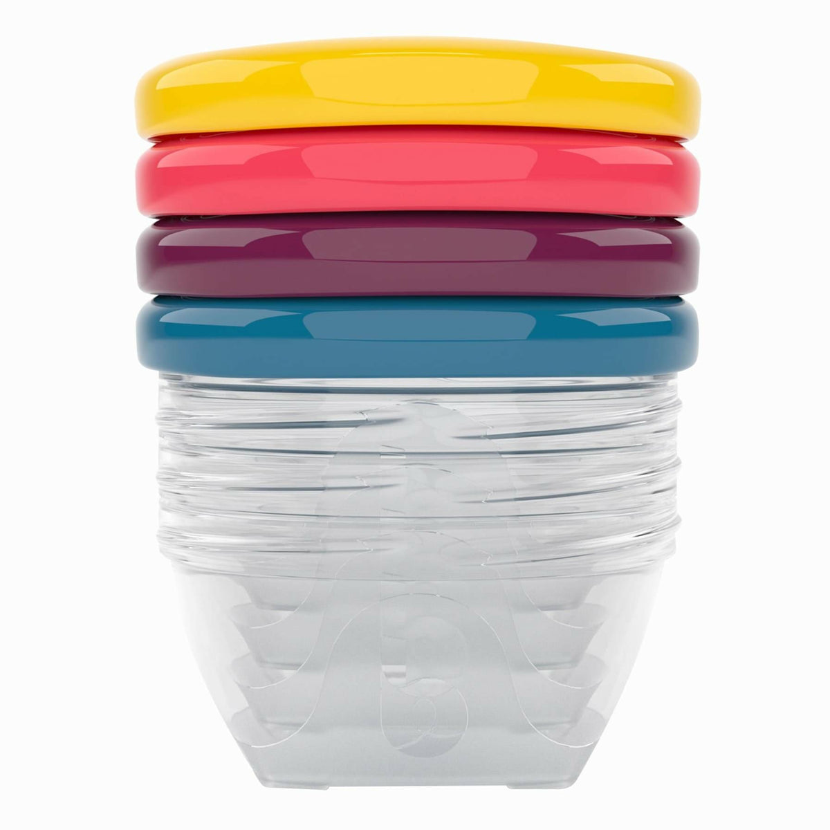 أوعية بيبي موف Babybols سعة 120ml، عبوة من 4