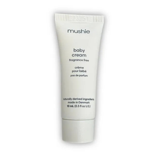 Mushie Baby Cream Fragrance Free (Travel Size 10ml/Cosmos)
