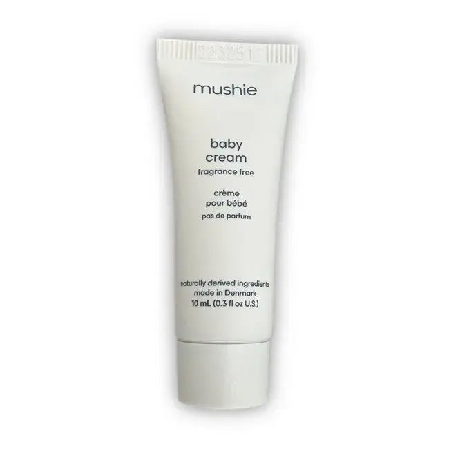 Mushie Baby Cream Fragrance Free (Travel Size 10ml/Cosmos)