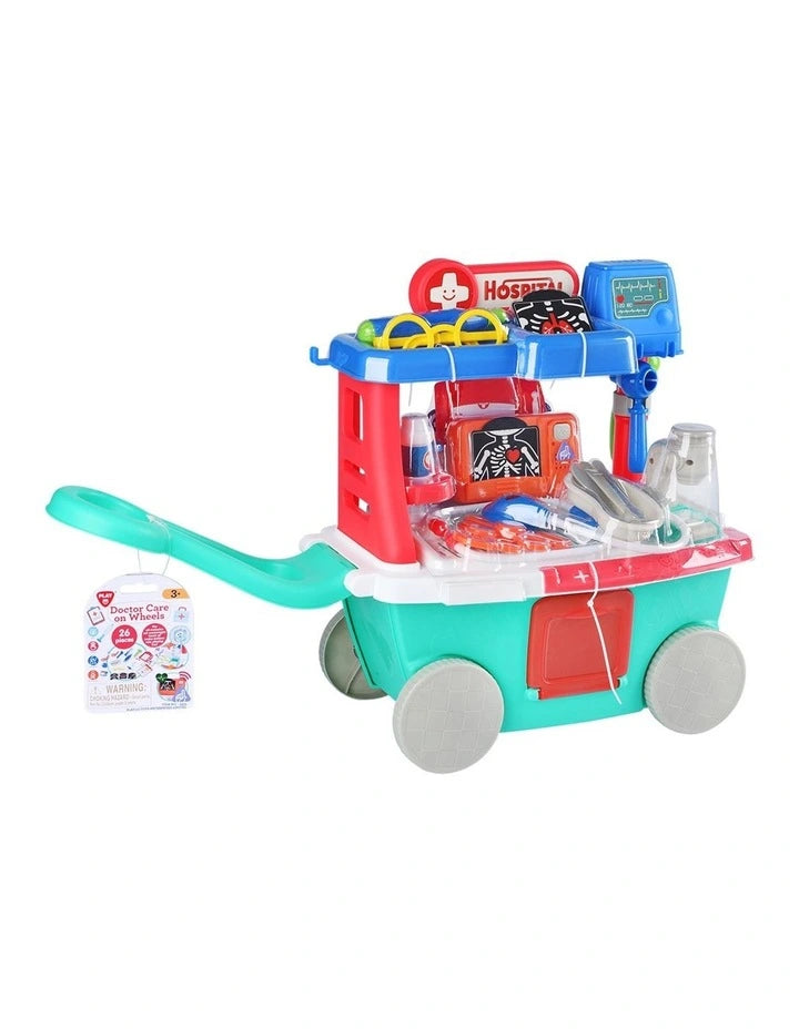 Playgo - Doctor Care on Wheels Pretend Play Set