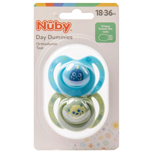 Nuby Daytime Soothers (18-36 Months) - Pack of 2