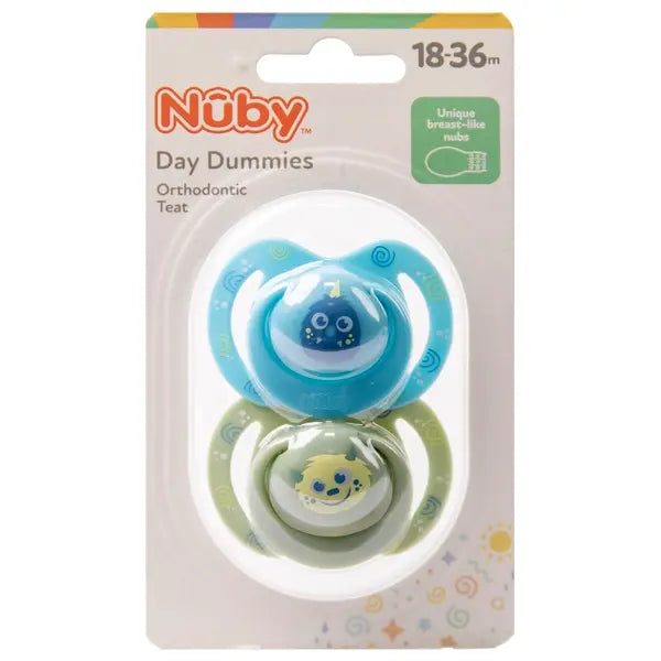 Nuby Daytime Soothers (18-36 Months) - Pack of 2