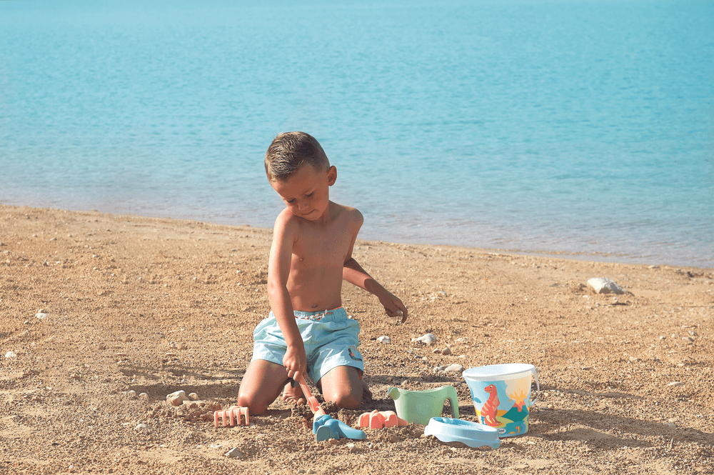 Dickie Sand Bucket Set Dino with Watering Can