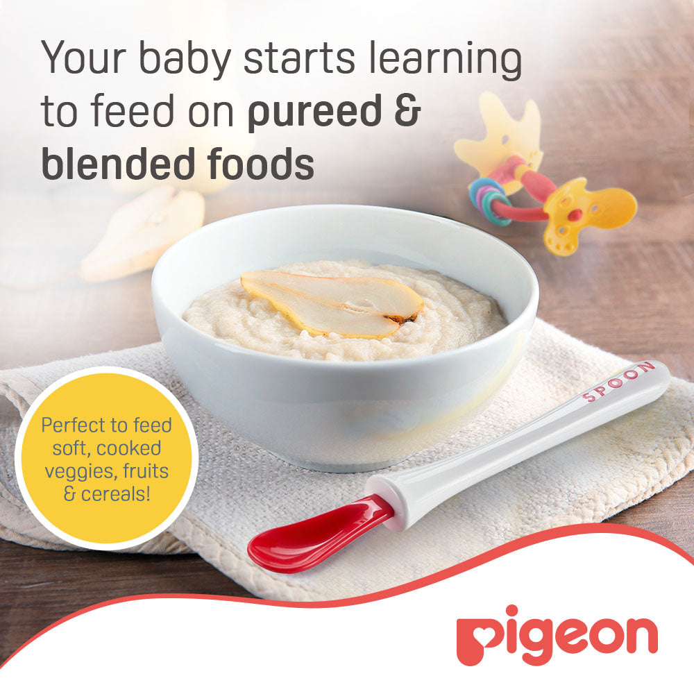 Pigeon Weaning Spoon Set - Stage 1 (2 Pcs)
