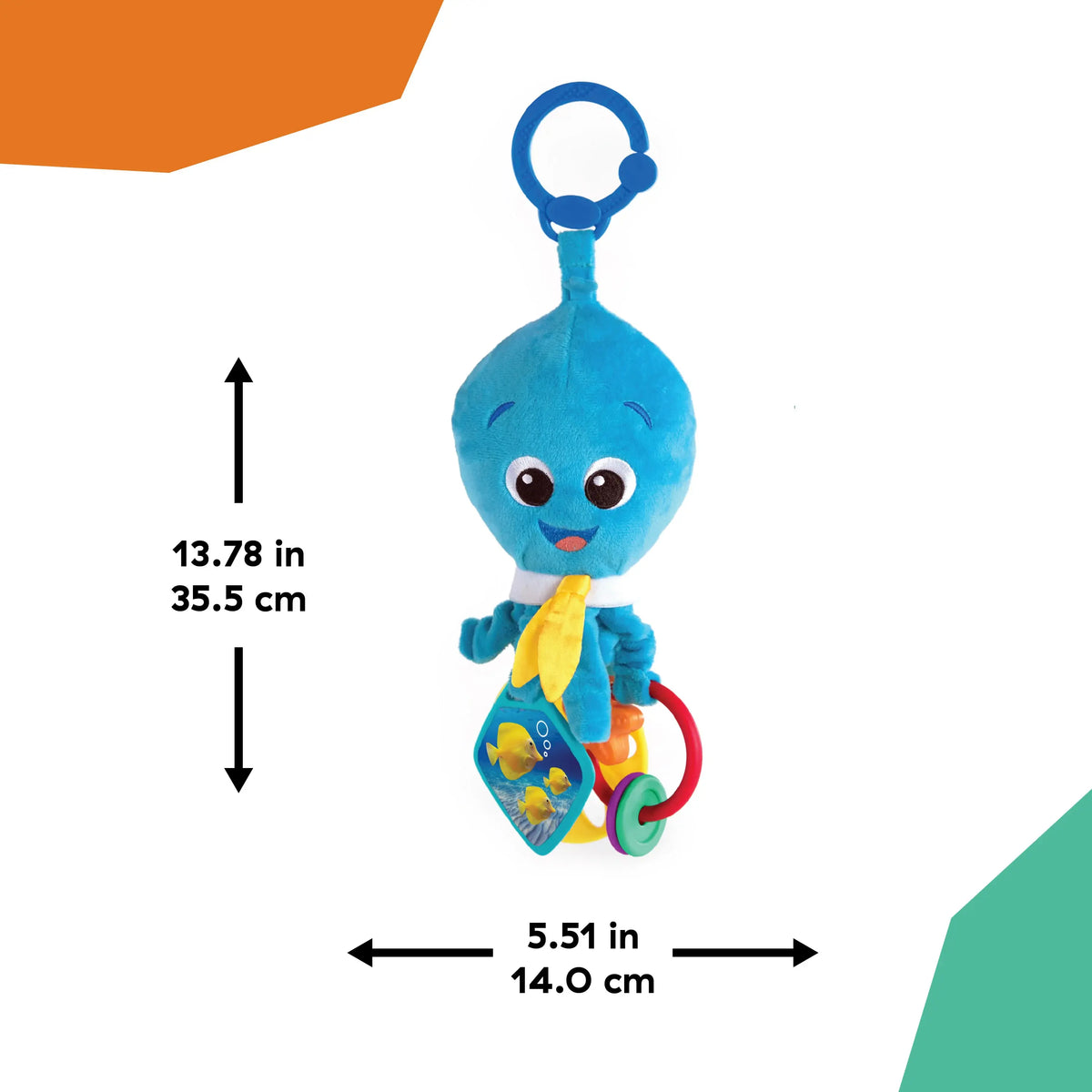 Baby Einstein Activity Arms Octopus Take-Along Toy