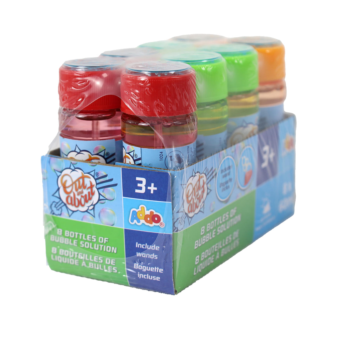 أدو أو إيه محلول الفقاعات (8x60ml)