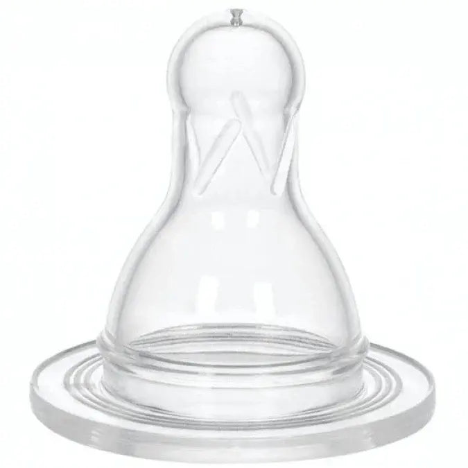 Wee Baby Silicone Spare Round Teat For Bottle (0-6M)