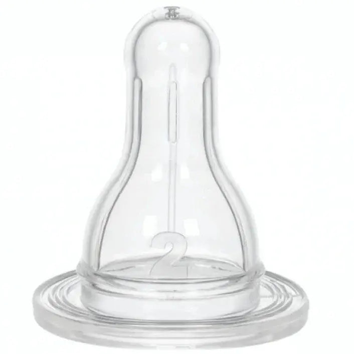 Wee Baby Silicone Spare Round Teat For Bottle (6-18M)