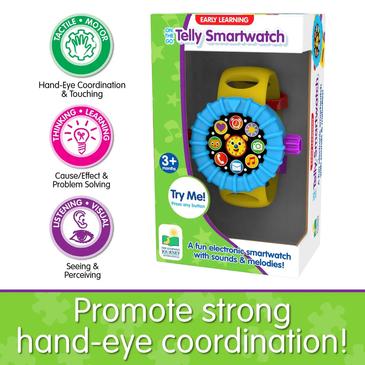 The Learning Journey On the Go Telly Smartwatch