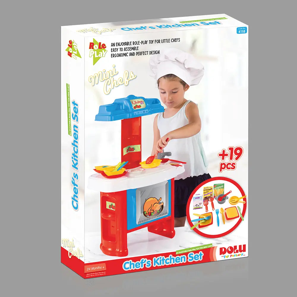 طقم مطبخ الطاهي الكامل من Dolu