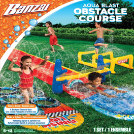Banzai - Aqua Blast Obstacle Course Slide - 16ft