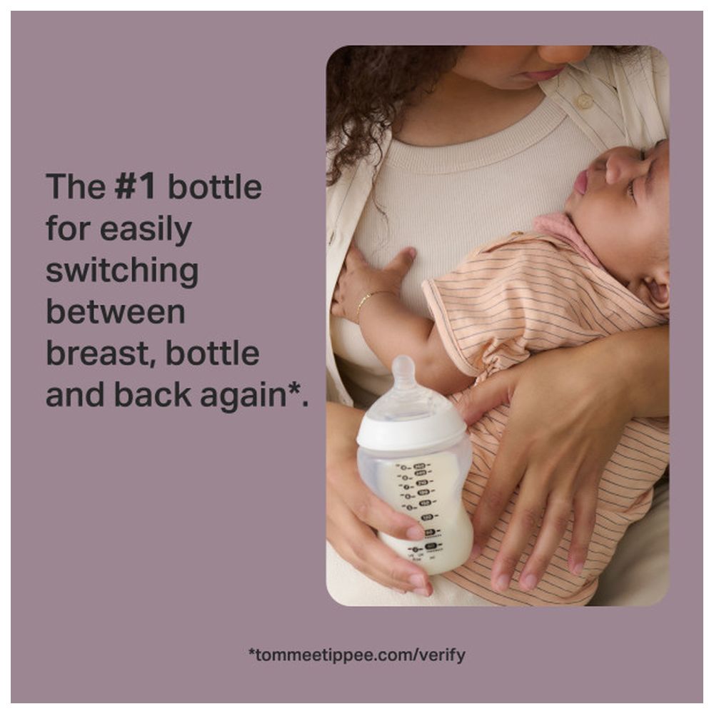 Tommee Tippee Natural Start Bottle Pond (Boy, 340ml) - Pack of 2