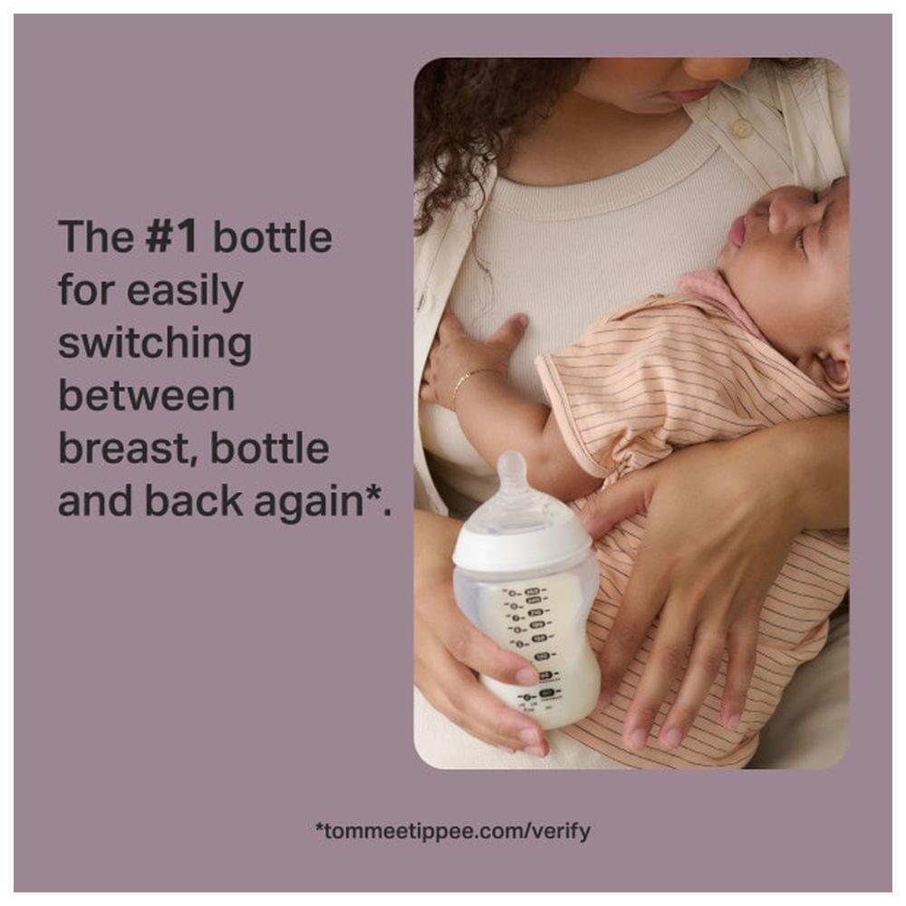 Tommee Tippee Natural Start Bottle Pond (Boy, 340ml) - Pack of 2
