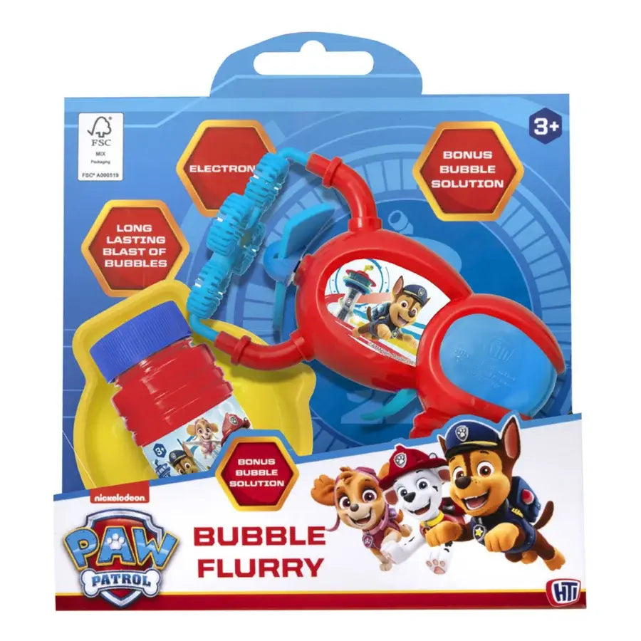 PAW Patrol - Bubble Flurry Electronic Bubble Maker - 50ml