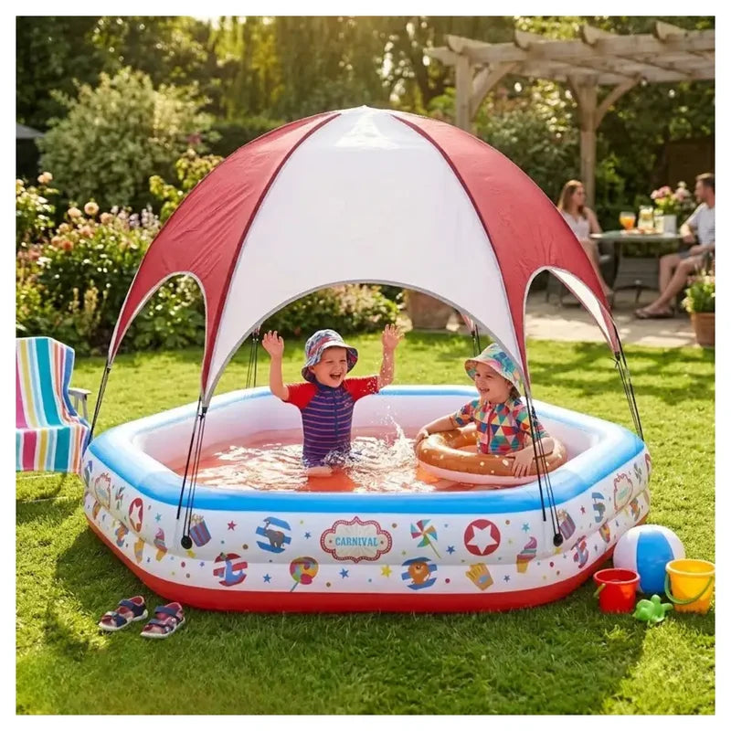 JILONG - Circus Tent Inflatable Kids Pool