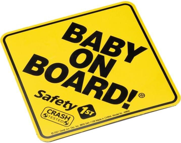 Safety 1st Baby On Board Sign Magnet