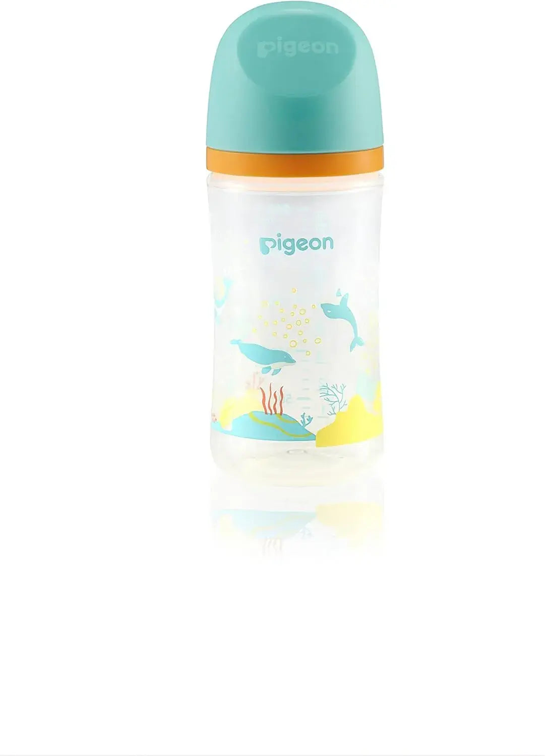 Pigeon Softouch WN3 Nursing Bottle - Dolphin (Plastic, 240 ml)