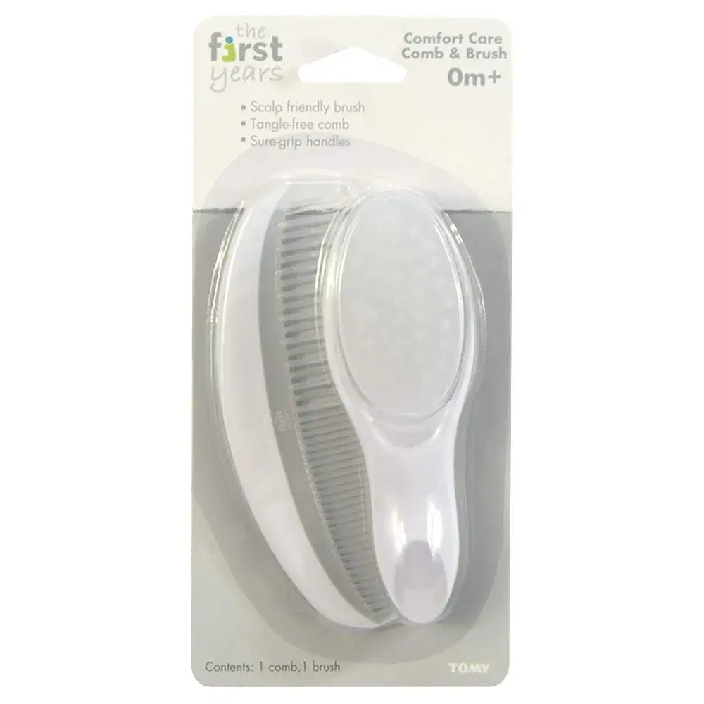 The First Years Arc Comfort Care Comb & Brush (0 Months +)