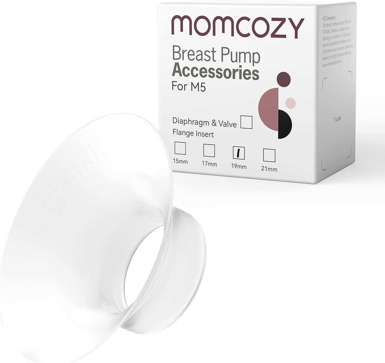 Momcozy Flange Insert Compatible with Momcozy M5.