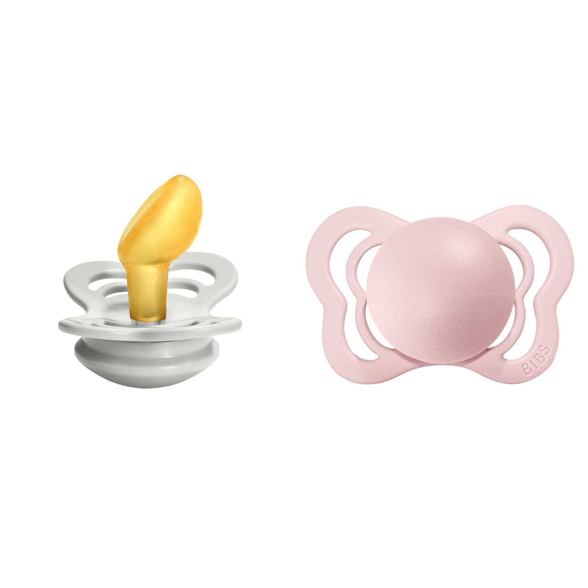 BIBS Pacifier Couture Latex - Pack of 2 (Size 1)