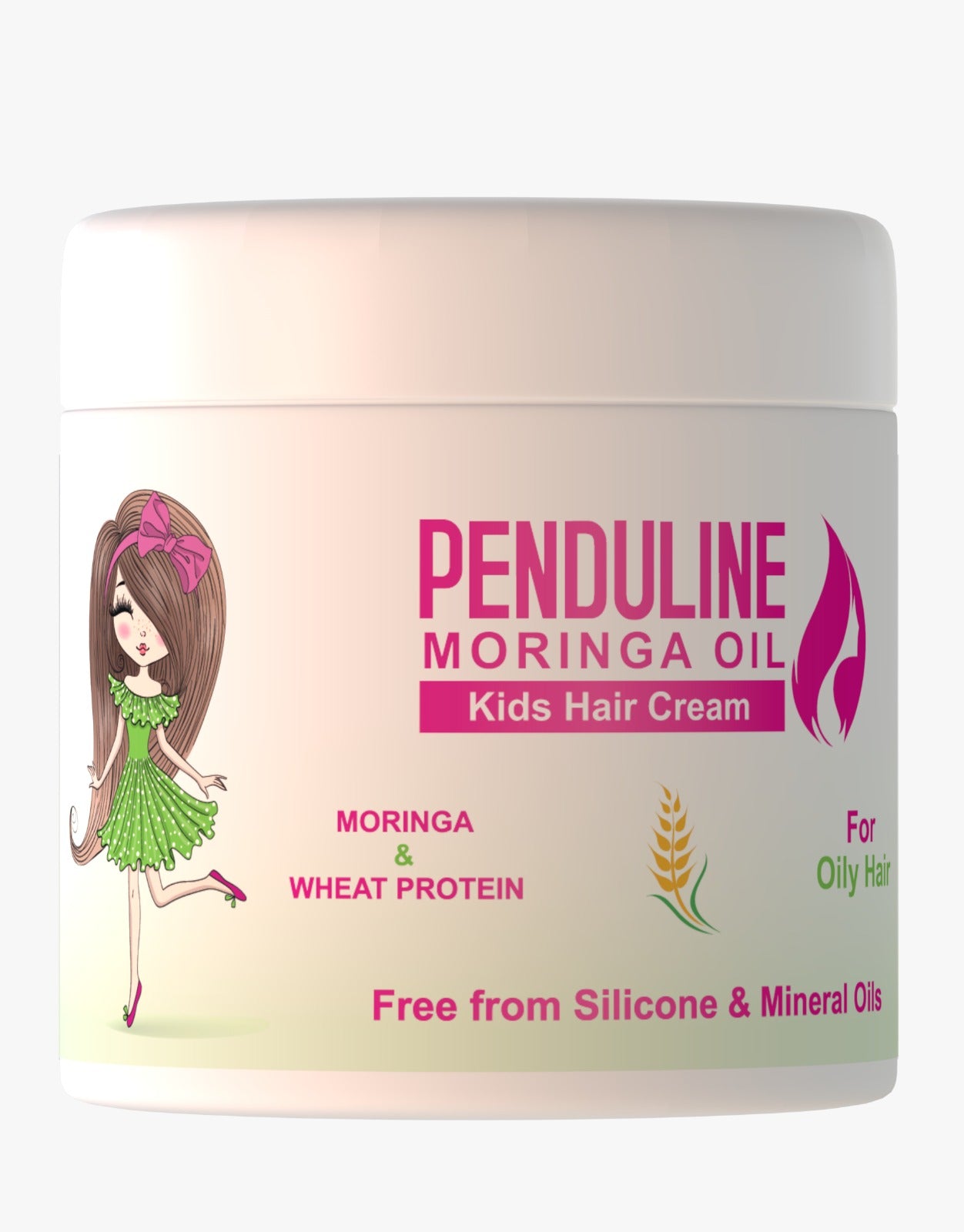 Penduline Silky & Oily Hair Kids Shampoo Moringa Oil (300ml)