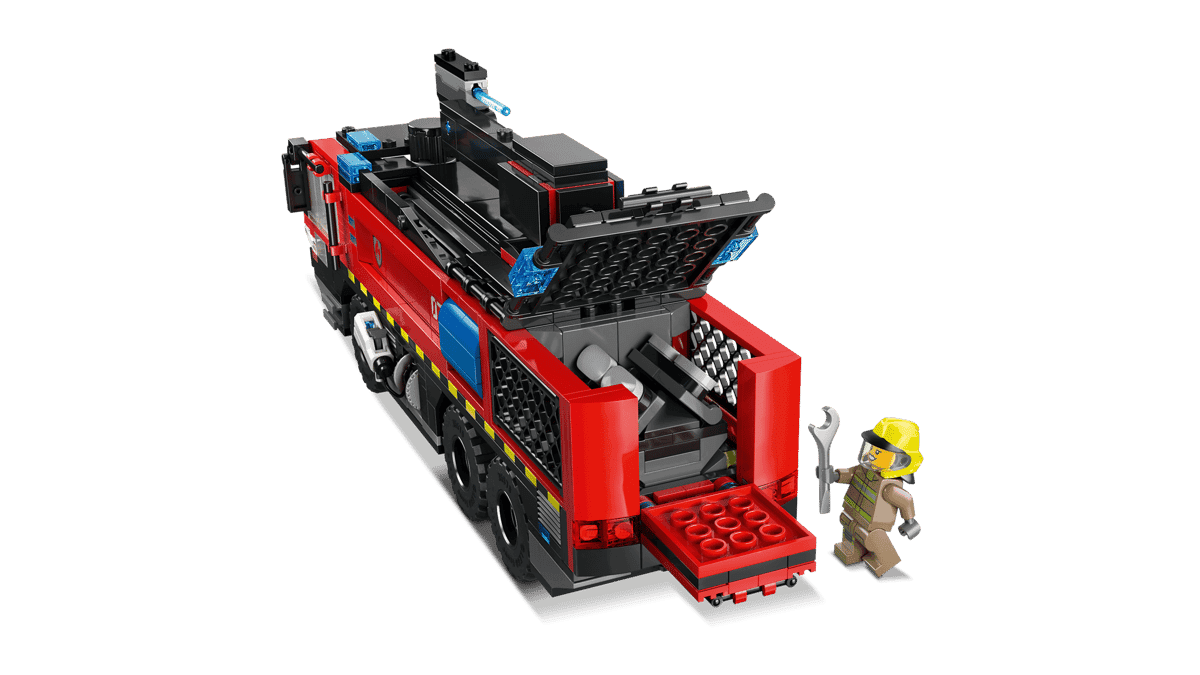LEGO - City Airport Fire Truck - 691 Pieces