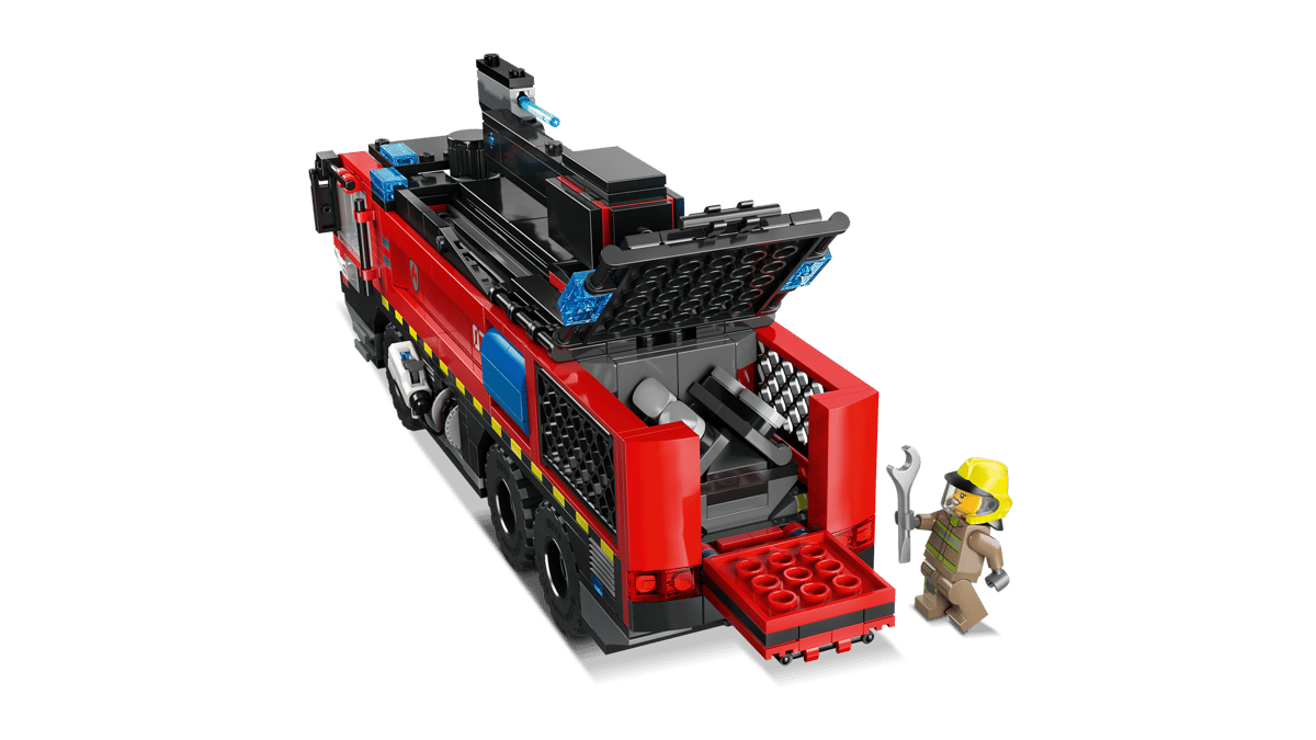 LEGO - City Airport Fire Truck - 691 Pieces
