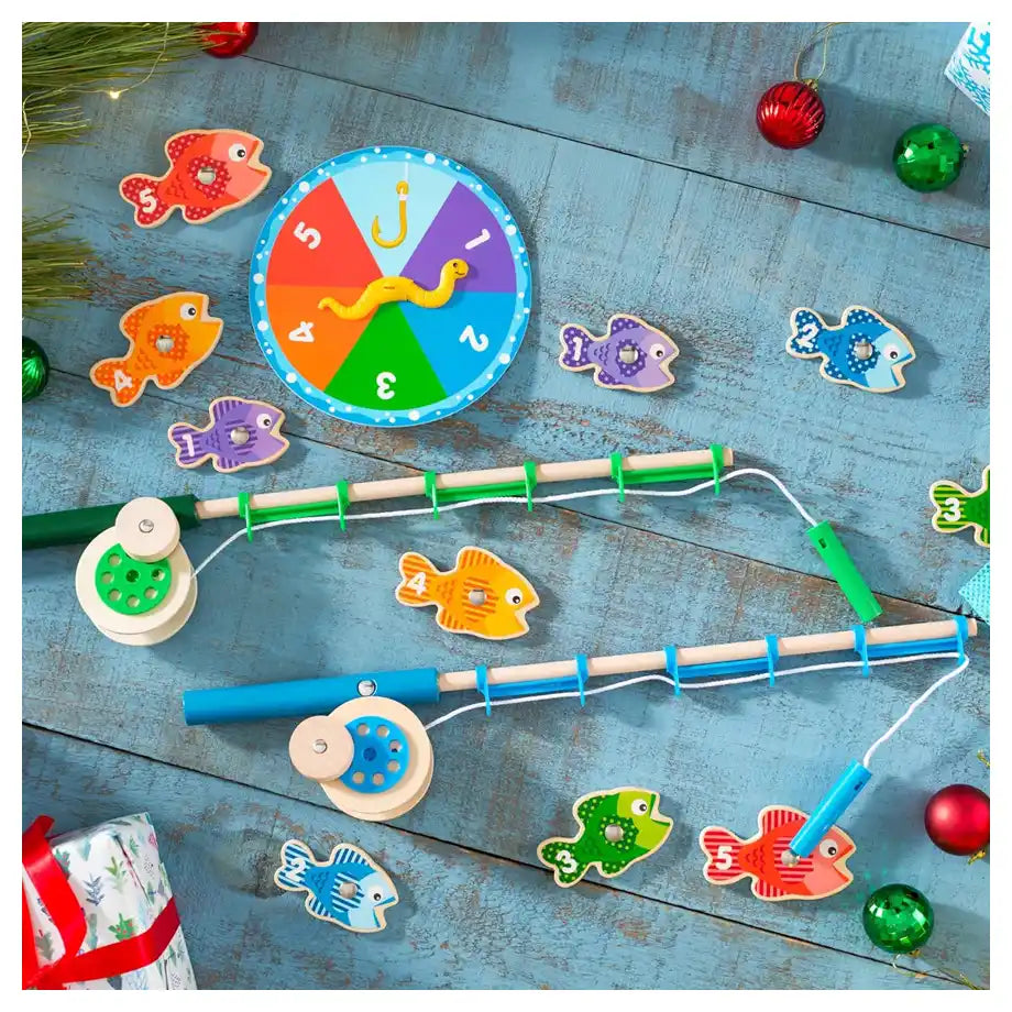 Melissa & Doug - Catch & Count Fishing Game - Multicolor