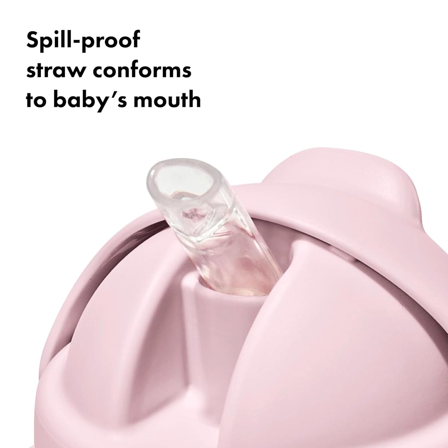 كوب شرب بمصاصة للانتقال من OXO Tot بمقابض قابلة للإزالة، 6oz