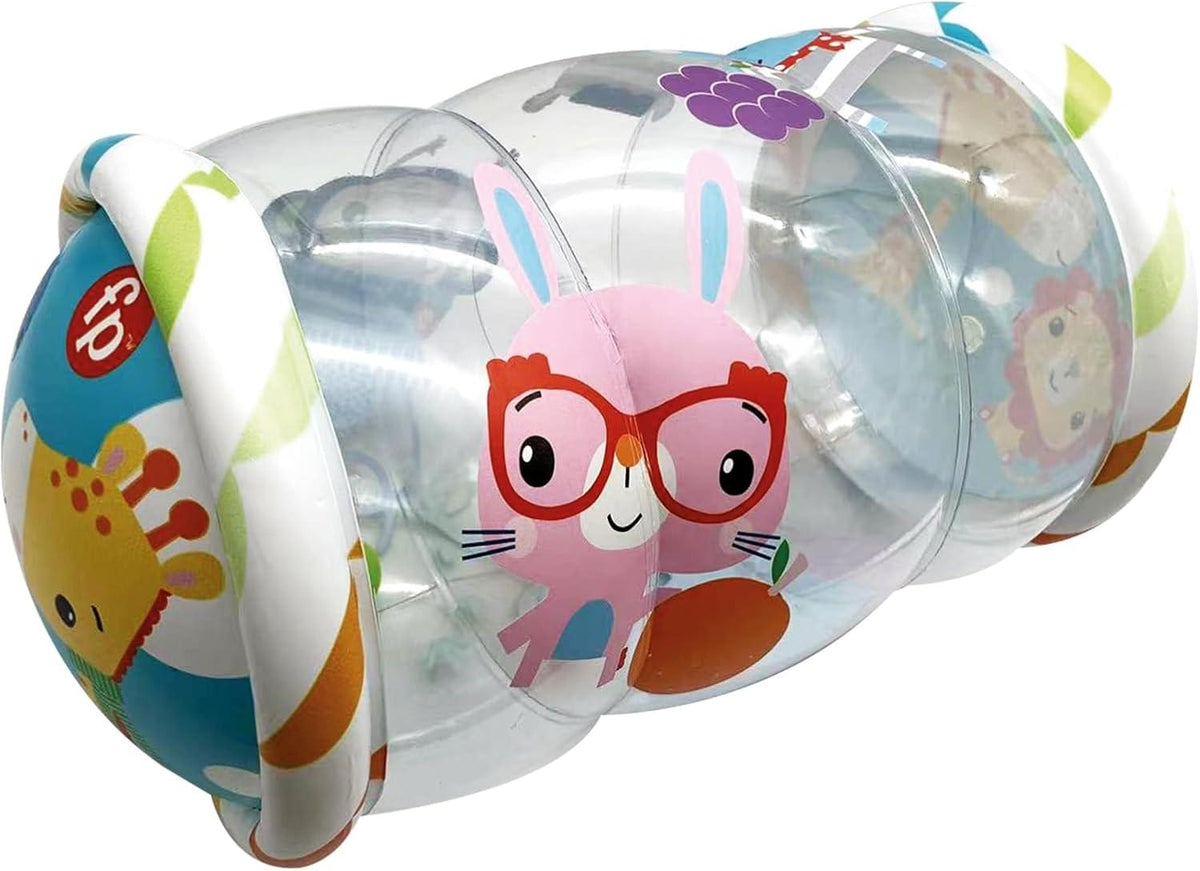 لعبة التدحرج للأطفال من Fisher Price مع جرسين