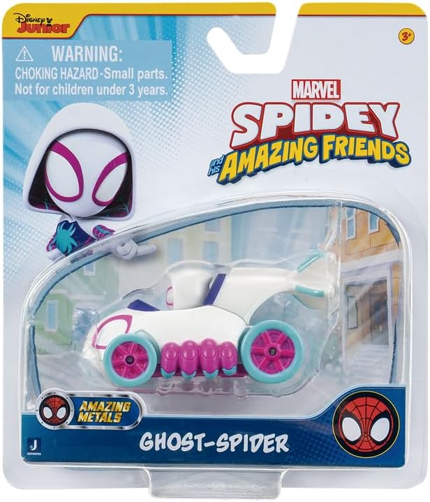Disney Junior Marvel Spidey & His Friends Diecast Amazing Metals