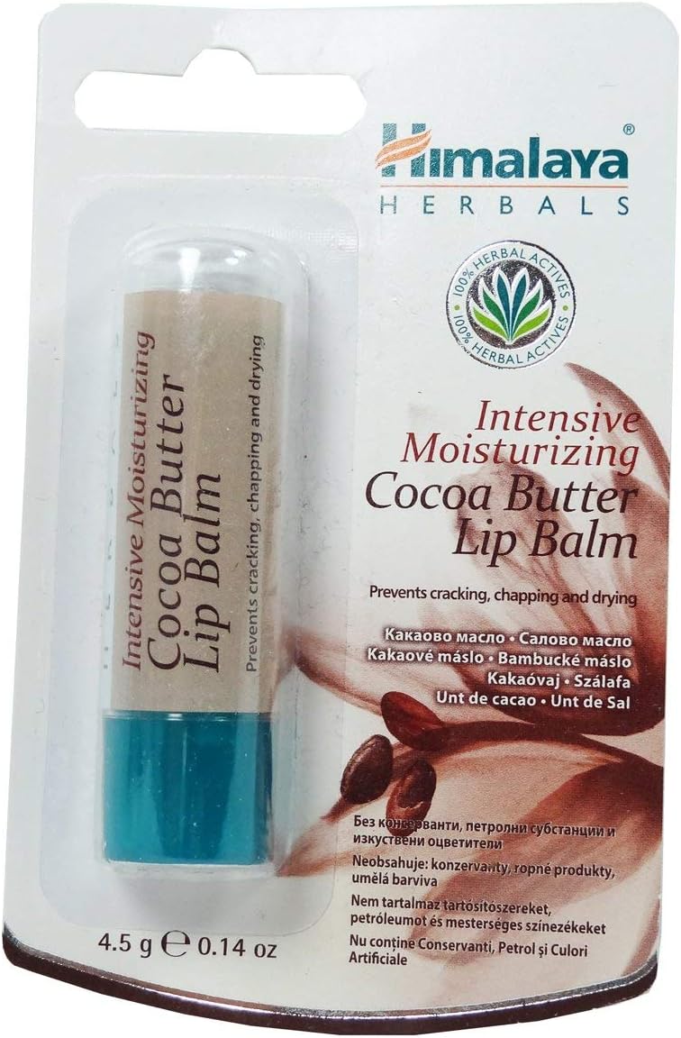 Himalaya Lip Balm Intensive Moisturizing Cocoa Butter (4.5g)