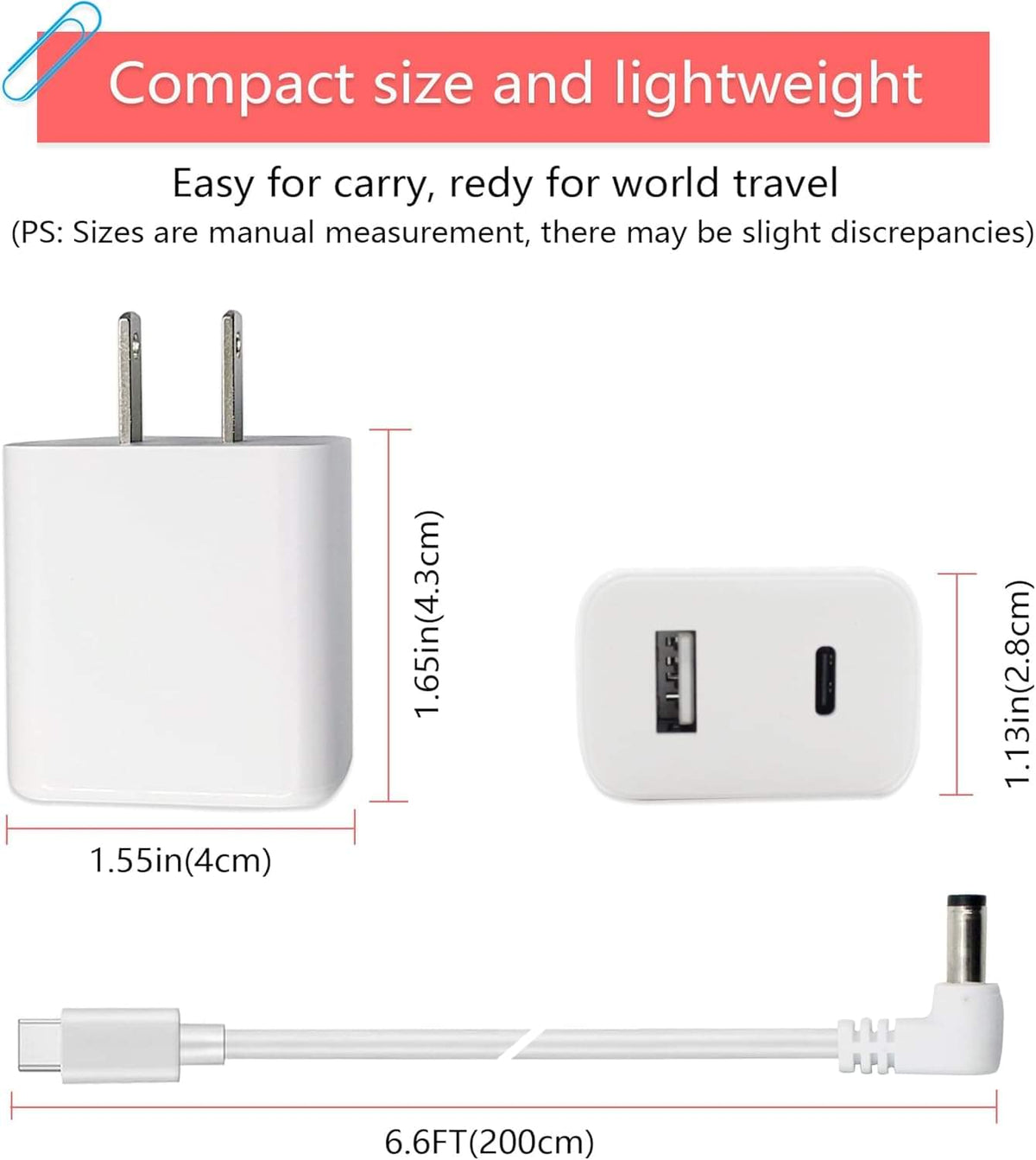 Spectra Charger Type C Switching Power Adapter