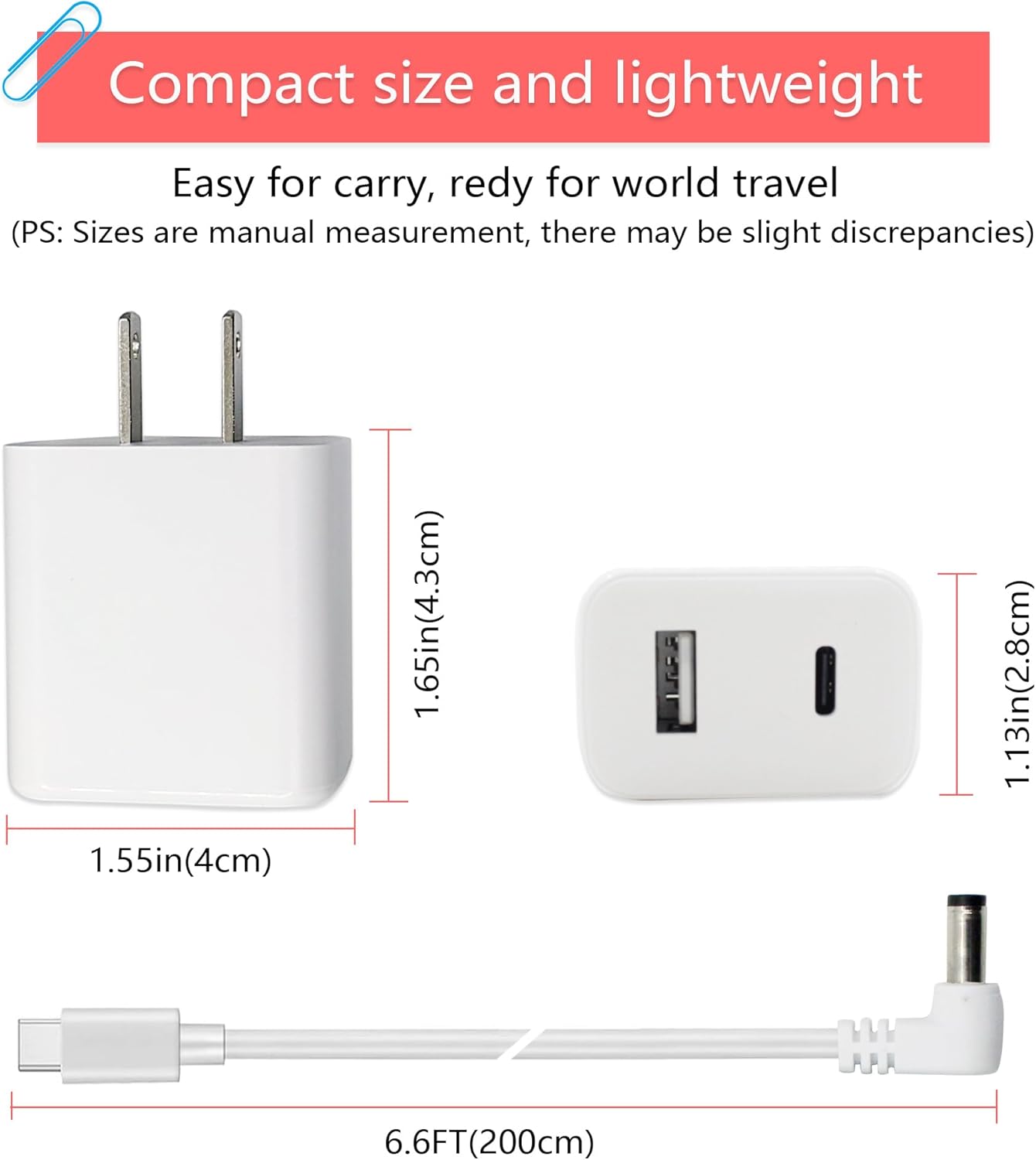 Spectra Charger Type C Switching Power Adapter