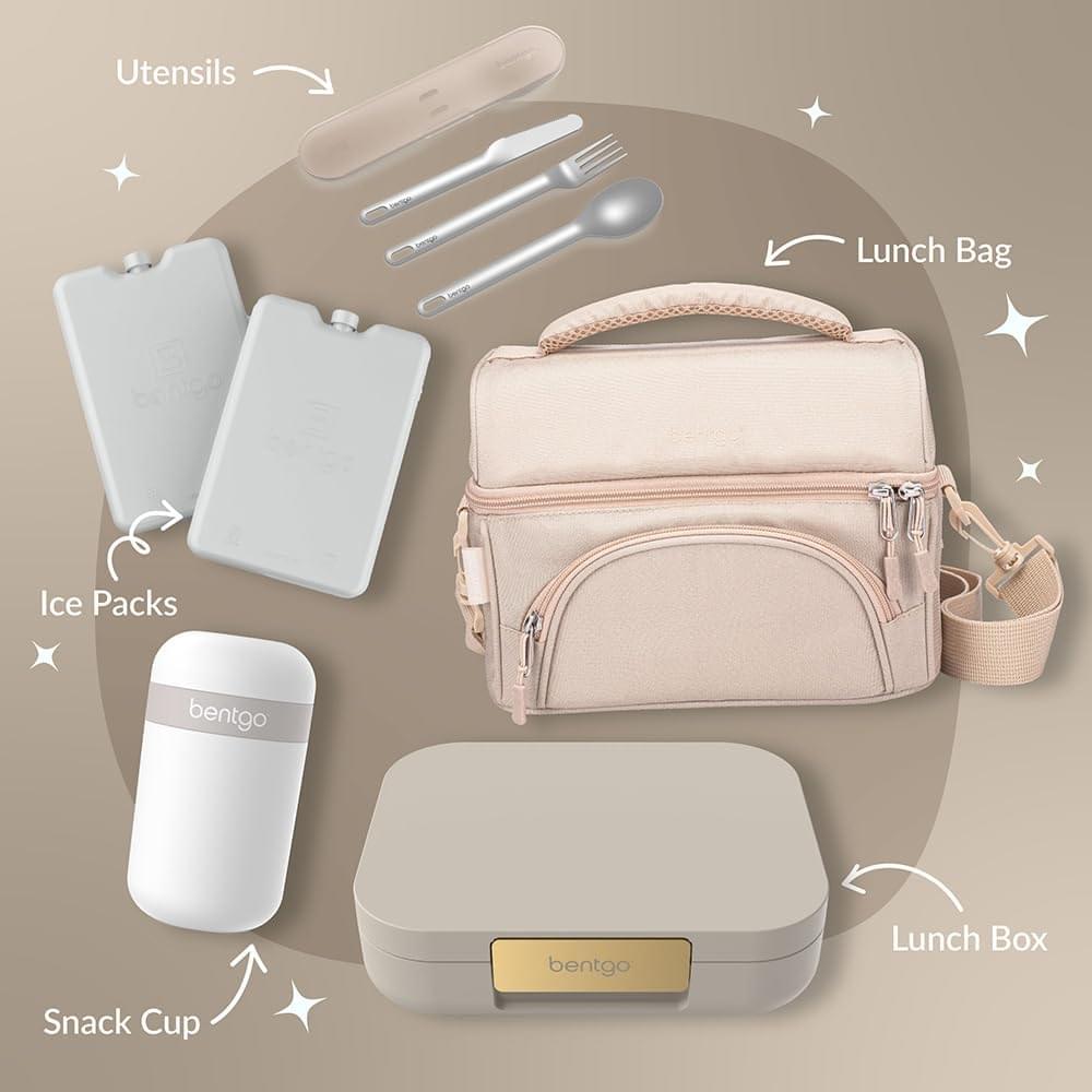 Bentgo Modern Adult Lunchbox (850ml, Sandstone)