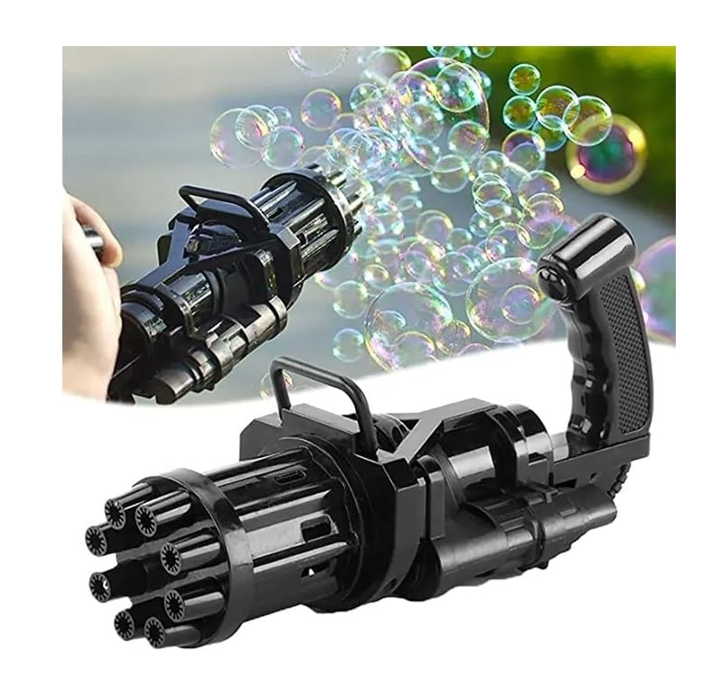 Little Story 8 Holes Bubble Machine Kids Gun
