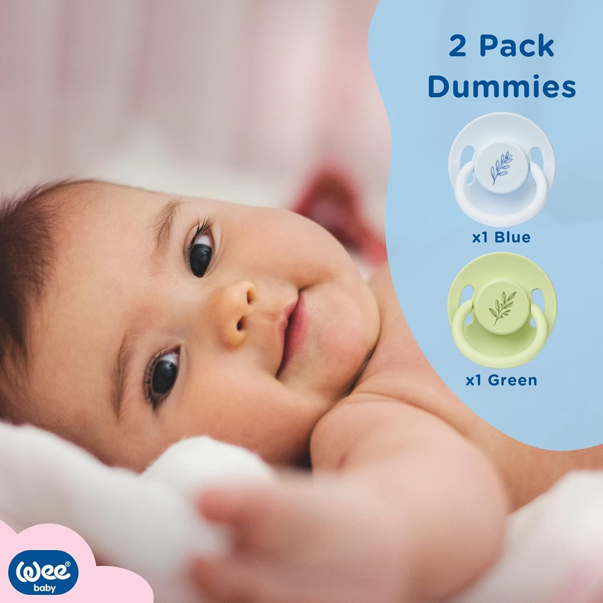 Wee Baby Latex Rubber Soother (0-6m)